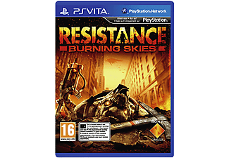 playstation vita psvita games resistance - burning skies [playstation